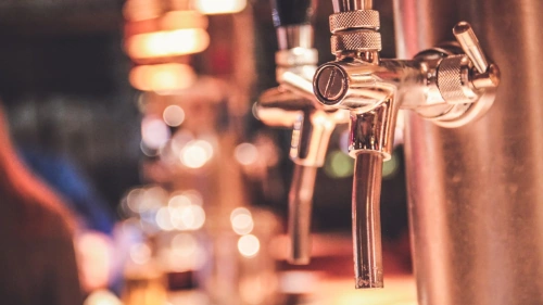 Illustration de tireuse à bière